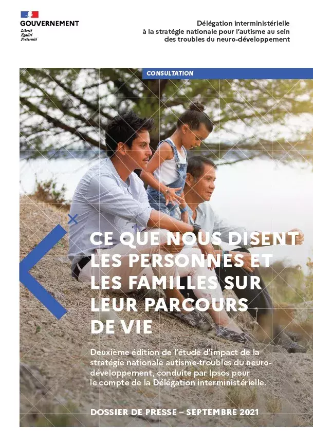 DP stratégie autisme - Ce que nous disent les personnes et les familles sur leur parcours de vie