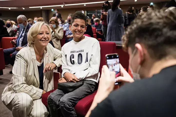 Sophie Cluzel au lancement de la campagne © Ministères sociaux DICOM Tristan Reynaud Sipa