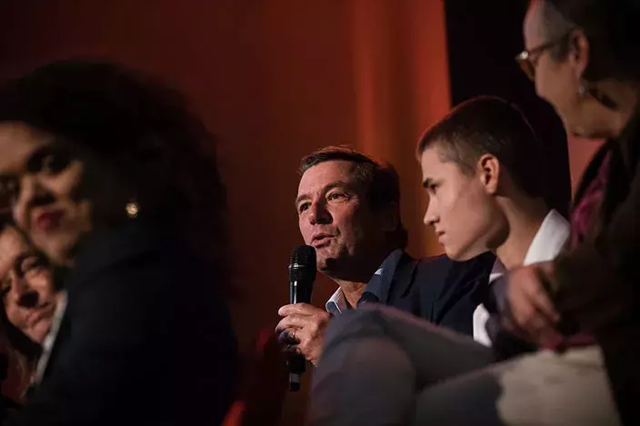 Henri au lancement campagne © Ministères sociaux DICOM Tristan Reynaud Sipa